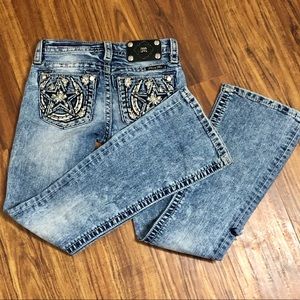 Miss Me | Frosted Boot Cut Denim